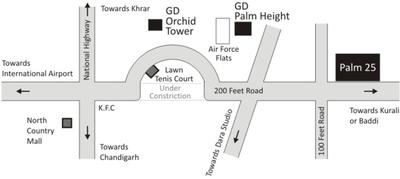 Project Image of 950.0 - 1150.0 Sq.ft 2 BHK Apartment for buy in Galaxy Palm 25