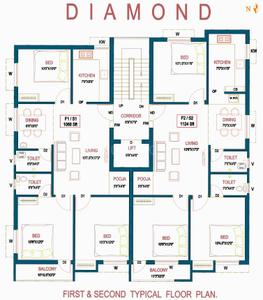 Project Image of 688.0 - 1068.0 Sq.ft 1 BHK Apartment for buy in Right Four Stone