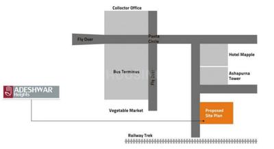 Project Image of 1545.0 - 1628.0 Sq.ft 3 BHK Apartment for buy in Adeshwar Buildcon Heights
