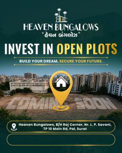 Project Image of 837.0 - 2673.0 Sq.ft Residential Plot Plot for buy in Heaven Bunglows