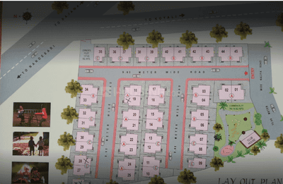 Project Image of 857.24 - 918.92 Sq.ft 3 BHK Villa for buy in Vrajbhumi Bunglows Phase 1