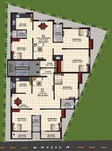 Project Image of 500.0 - 1240.0 Sq.ft 1 BHK Apartment for buy in JKB 7 Heaven