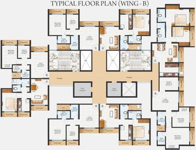 Project Image of 689 Sq.ft 2 BHK Apartment / Flat for sale in Thane West for Rs. 11500000