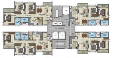Project Image of 1138.0 - 1710.0 Sq.ft 2 BHK Apartment for buy in Kumar Prospera