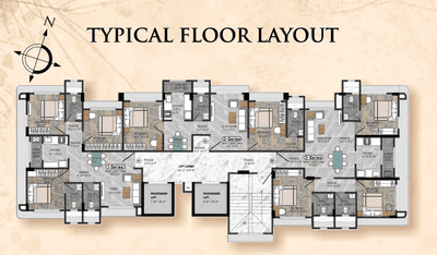 Project Image of 687.0 - 918.0 Sq.ft 2 BHK Apartment for buy in Yug Palace Powai