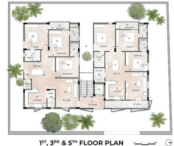 Project Image of 1500.0 - 1615.0 Sq.ft 3 BHK Apartment for buy in Siddhi Hanumanla Heights