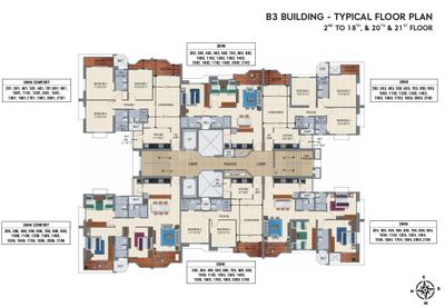 Project Image of 698.25 - 1261.96 Sq.ft 2 BHK Apartment for buy in Naiknavare Avonvista Project 4