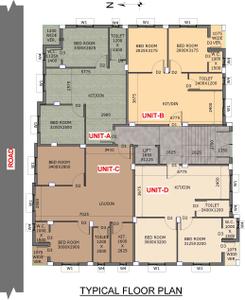 Project Image of 774.0 - 945.0 Sq.ft 2 BHK Apartment for buy in Chaity Apartment