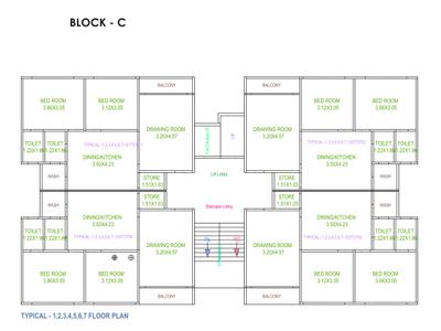 Project Image of 635.61 - 1301.03 Sq.ft 2 BHK Apartment for buy in Hm Shubh Heights
