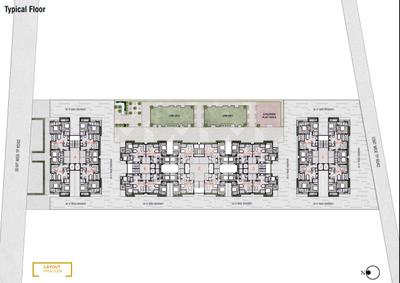 Project Image of 1206 Sq.ft 3 BHK Apartment / Flat for sale in Adalaj for Rs. 7358850