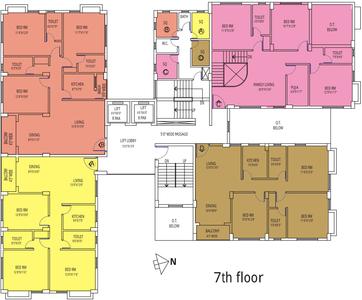 Project Image of 1485.0 - 3129.0 Sq.ft 3 BHK Apartment for buy in PS Marvella
