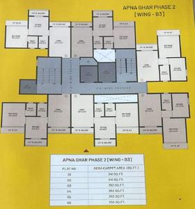 Project Image of 172.01 - 353.0 Sq.ft 1 RK Apartment for buy in Seven Eleven Apna Ghar