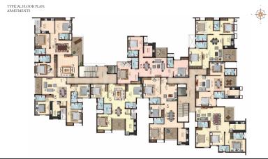 Project Image of 1651.0 - 3901.0 Sq.ft 3 BHK Apartment for buy in Casagrand Amber