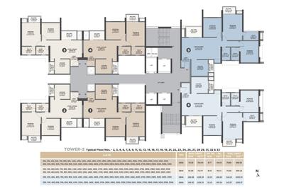 Project Image of 762.74 - 1794.46 Sq.ft 2 BHK Apartment for buy in Flamante By VTP Luxe Phase 1