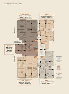 Project Image of 997.91 - 1923.94 Sq.ft 2 BHK Apartment for buy in Shivalika The Address 2