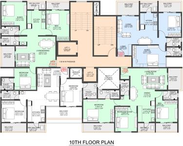Project Image of 1115 Sq.ft 2 BHK Apartment / Flat for sale in Kothrud for Rs. 13000000