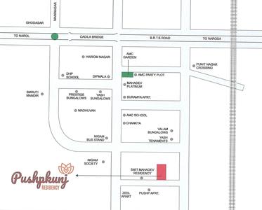 Project Image of 0.0 - 527.22 Sq.ft 2 BHK Apartment for buy in Shivay Pushpkunj Residency