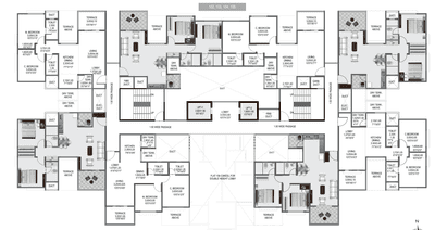 Project Image of 1302 Sq.ft 3 BHK Apartment / Flat for sale in Wakad for Rs. 12912322