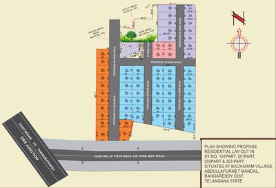 Project Image of 1341.0 - 2250.0 Sq.ft Residential Plot Plot for buy in Pudami Peacock