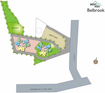 Project Image of 394.0 - 1212.0 Sq.ft 1 BHK Apartment for buy in Mont Vert Belbrook