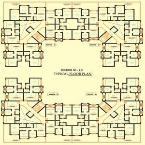 Project Image of 302.0 - 496.0 Sq.ft 1 BHK Apartment for buy in Krishna Nagri