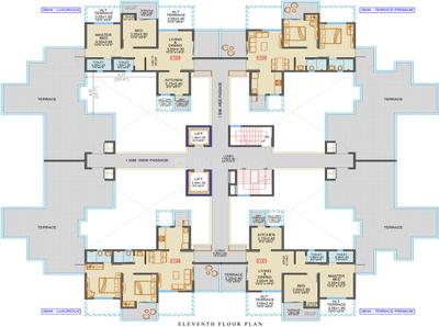 Project Image of 1100 Sq.ft 2 BHK Apartment / Flat for sale in Wakad for Rs. 11000000