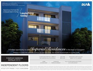 Project Image of 3268.0 - 4500.0 Sq.ft 4 BHK Apartment for buy in DLF Imperial Residences