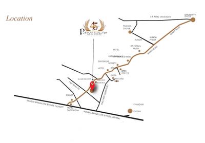 Project Image of 0.0 - 712.0 Sq.ft 2 BHK Apartment for buy in Tapashree 45 Paramount
