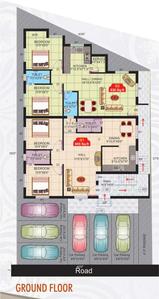 Project Image of 705.0 - 1180.0 Sq.ft 2 BHK Apartment for buy in VJS Kumaran Sukrataa