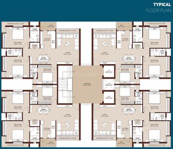 Project Image of 0.0 - 884.0 Sq.ft 3 BHK Apartment for buy in Gajanand Diamond Heights