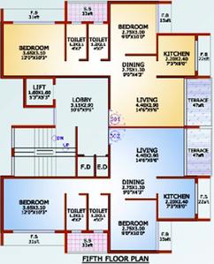 Project Image of 0.0 - 1144.0 Sq.ft 2 BHK Apartment for buy in Apollo One