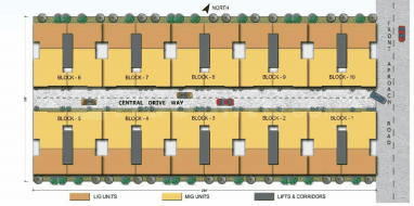 Project Image of 1710.0 - 2985.0 Sq.ft 3 BHK Apartment for buy in Ashiana Homes