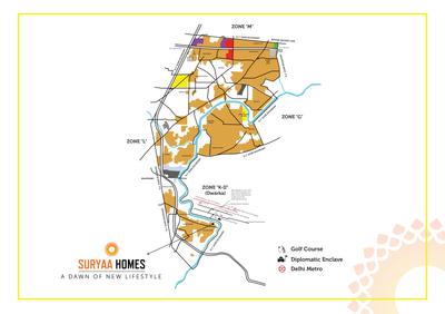 Revanta Suryaa Homes Location Plan 1