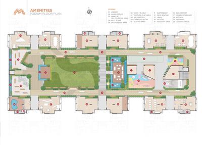 Project Image of 0.0 - 1935.0 Sq.ft 3 BHK Apartment for buy in The Metropark