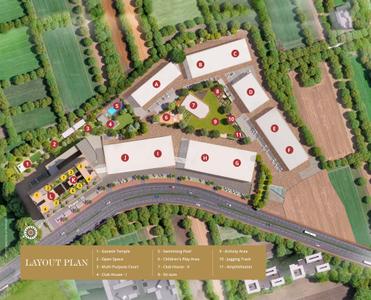 Project Image of 704.5 - 1470.03 Sq.ft 2 BHK Apartment for buy in Sukhwani Empire Square Phase III