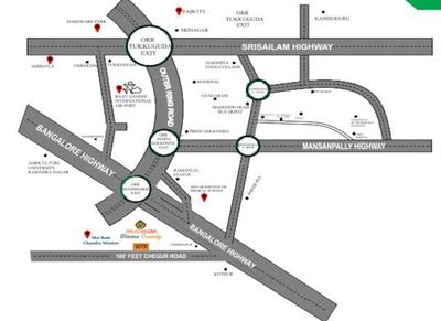 Ramchandra Divine County Location Plan 1