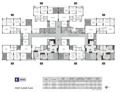 Project Image of 1200 Sq.ft 2.5 BHK Apartment / Flat for sale in Moshi for Rs. 7500000