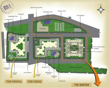 Project Image of 1270.0 - 1584.0 Sq.ft 2 BHK Apartment for buy in JSR The Banyan