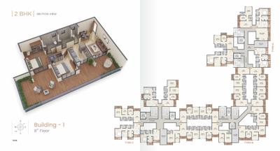 Project Image of 600 Sq.ft 2 BHK Apartment / Flat for sale in Palghar for Rs. 2100000
