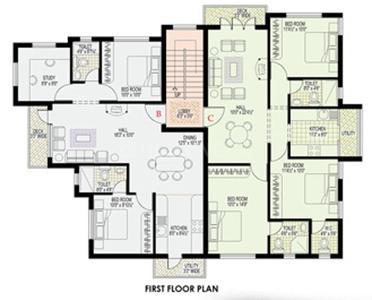 Project Image of 903 Sq.ft 2 BHK Apartment / Flat for sale in Choolaimedu for Rs. 9500000