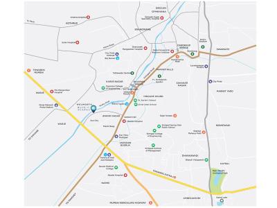 Project Image of 1000 Sq.ft 2 BHK Apartment / Flat for sale in Anand Nagar, Sinhagad Road for Rs. 12500000