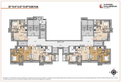 Project Image of 410.1 - 820.0 Sq.ft 1 BHK Apartment for buy in Ruparel Millennia