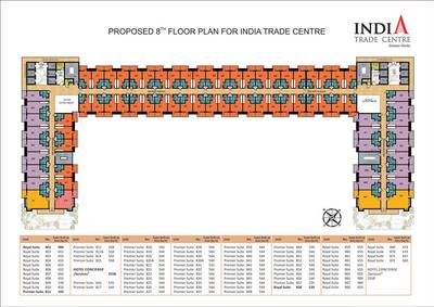 Project Image of 550.0 - 650.0 Sq.ft 1 BHK Apartment for buy in Omaxe India Trade Centre