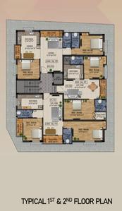 Project Image of 915.0 - 1544.0 Sq.ft 2 BHK Apartment for buy in Sri Ayyan Aradhya