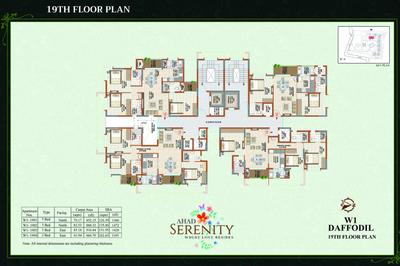 Project Image of 938.0 - 1453.0 Sq.ft 2 BHK Apartment for buy in Ahad Serenity