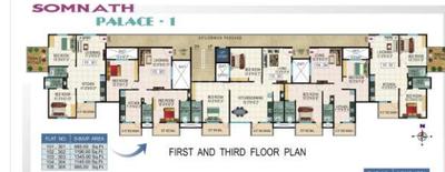 Project Image of 985.0 - 1345.0 Sq.ft 2 BHK Apartment for buy in Jay Somnath Palace 1