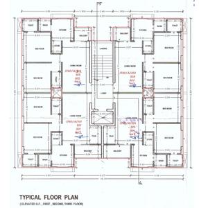 Project Image of 620.32 - 666.72 Sq.ft 2 BHK Apartment for buy in Tulsi The Sun Residency 2