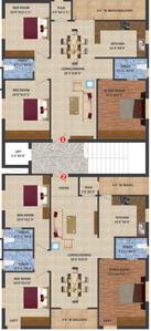 Project Image of 1335.0 - 1455.0 Sq.ft 3 BHK Apartment for buy in VSP Deevana Homes