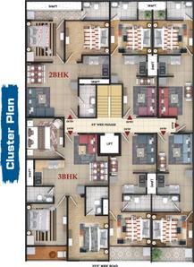 Project Image of 1150.0 - 1200.0 Sq.ft 2 BHK Apartment for buy in RS Galaxy Height 2
