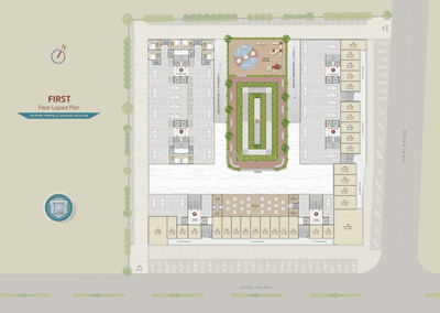 Project Image of 1598 Sq.ft 3 BHK Apartment / Flat for sale in Dahin Nagar for Rs. 5981000